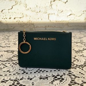MICHEAL KORS coin and card holder wallet